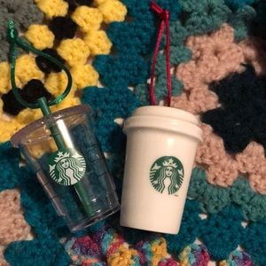 Christmas ornaments Starbucks
